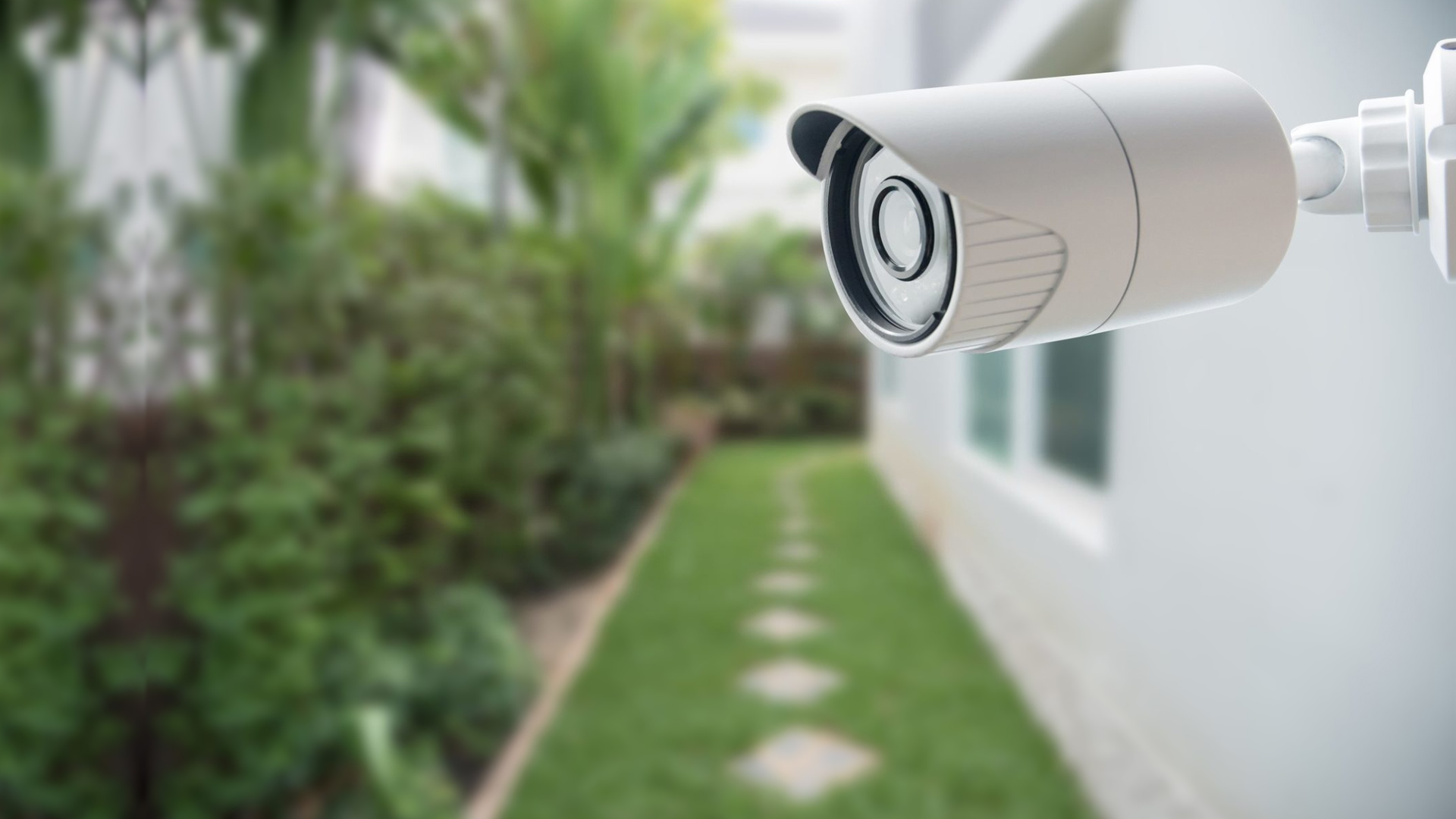 Imagem de uma câmera de segurança profissional.